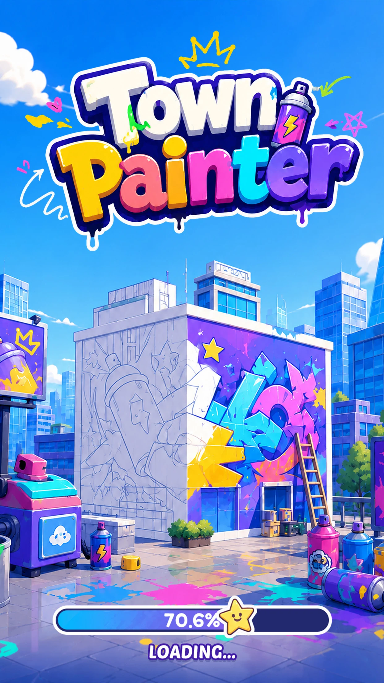 Town Painter: Color My Street screenshot