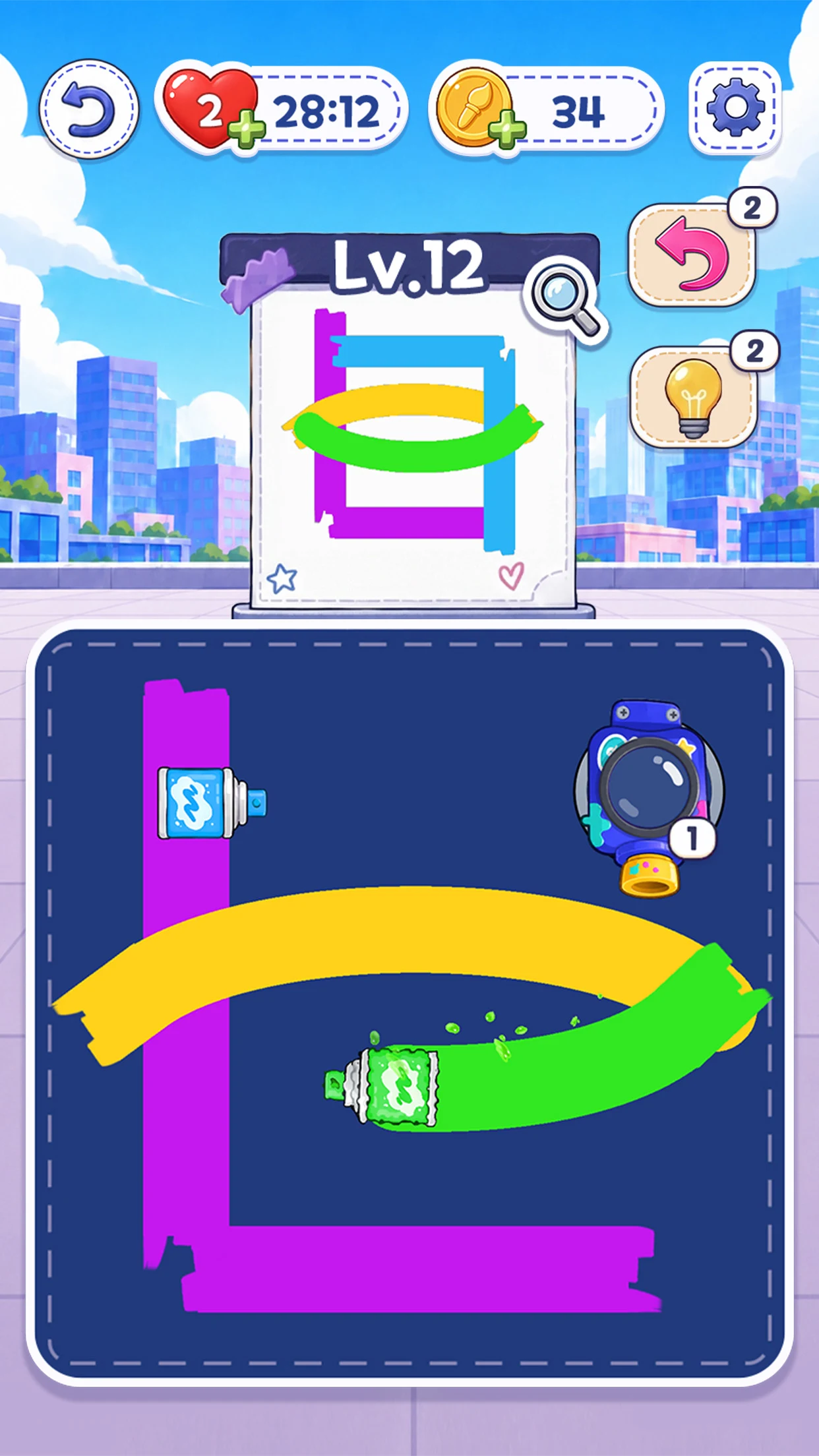 Town Painter: Color My Street screenshot